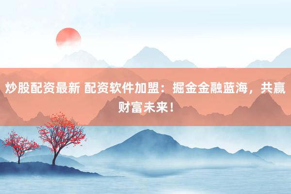 炒股配资最新 配资软件加盟：掘金金融蓝海，共赢财富未来！